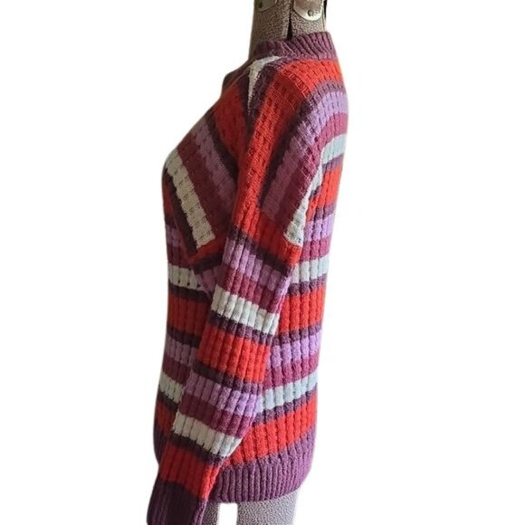 SO Striped Turtleneck Sweater, M - Picture 5 of 13